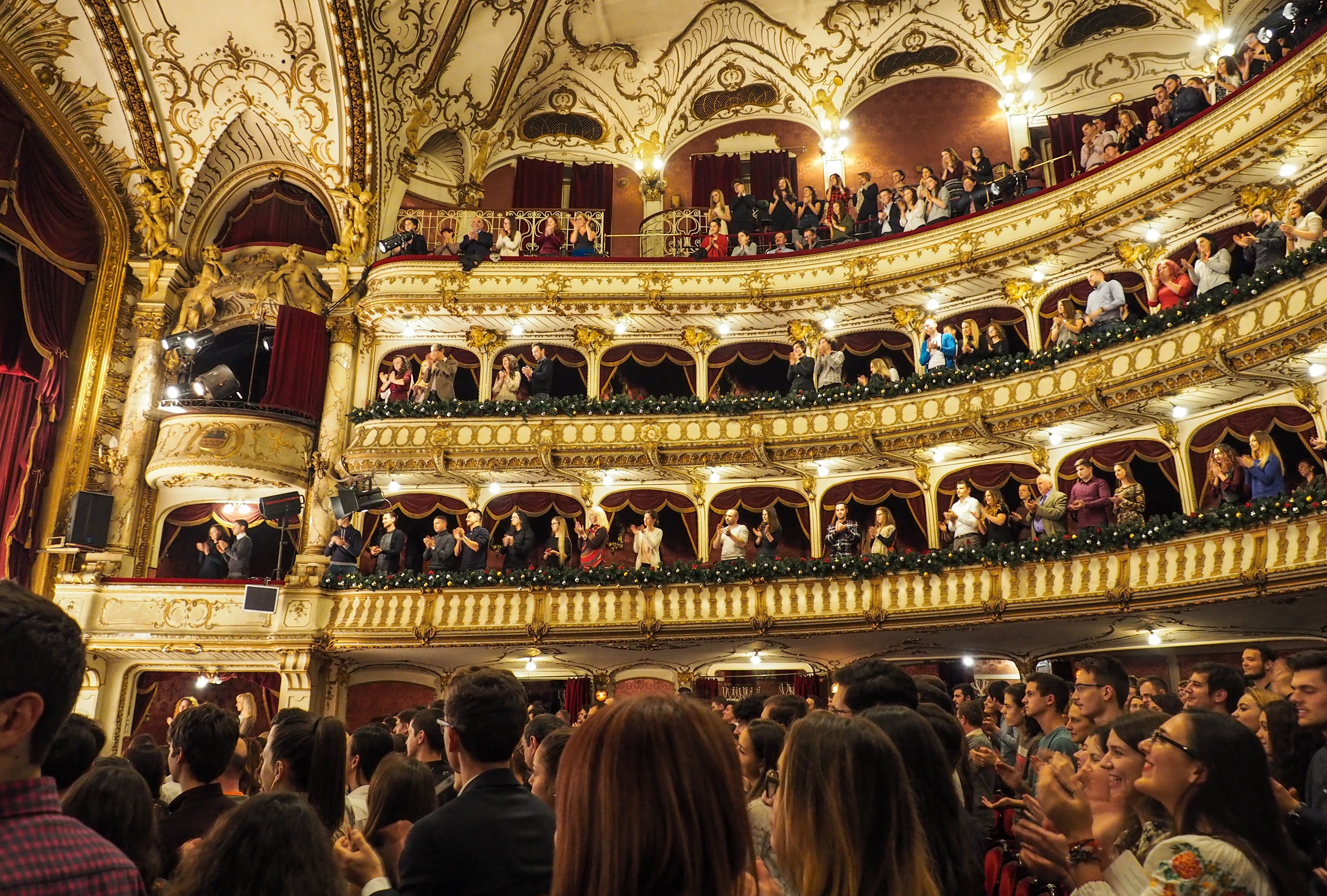 At the theatre. Венский оперный театр 19 век. Венская опера сцена. Поход в театр. Поход в большой театр.